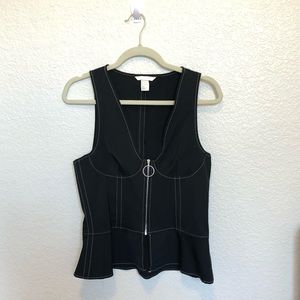 H&M Zip blouse